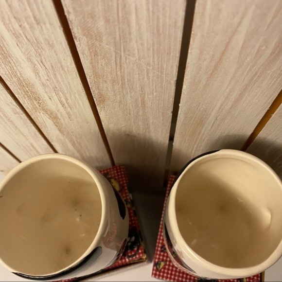 Hermitage Pottery 1996 Limited Edition Ceramic Cow Mugs - Picture 6 of 9
